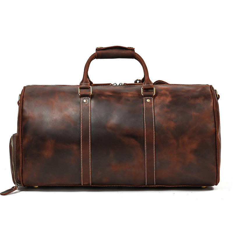 Sac de voyage en cuir Crazy Horse — Édition Nomade — image 5