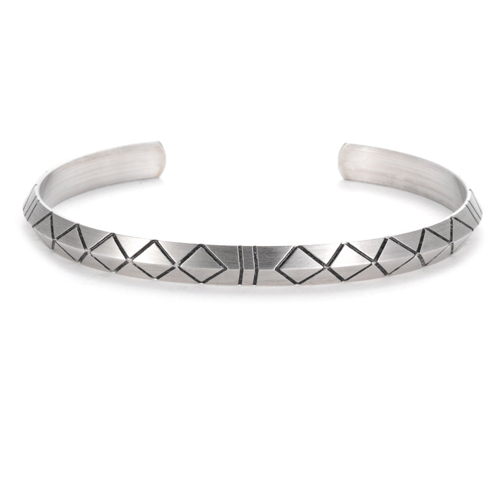 Bracelet manchette en acier — Édition Brut — image 1