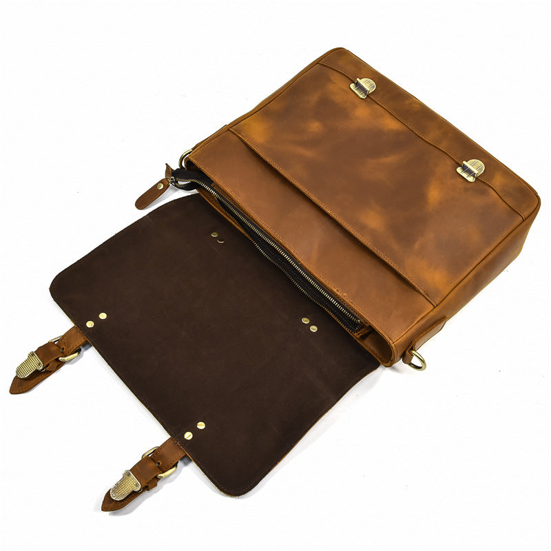 Sac cabas en cuir Crazy Horse — Édition Héritage — image 3