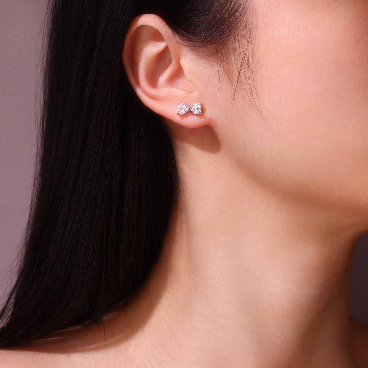 Parure cœur en moissanite S925 — Édition Signature — image 5