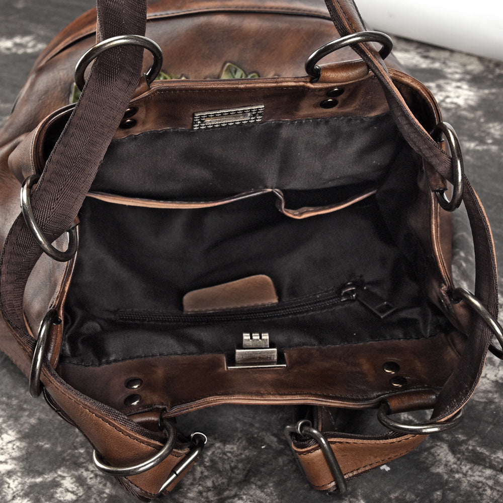 Sac à dos en cuir pleine fleur — Édition Héritage — image 4