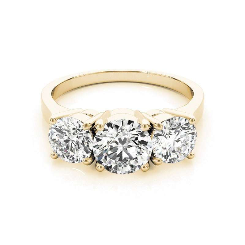 Bague solitaire en argent 925 — Zircon 1 ct — image 3