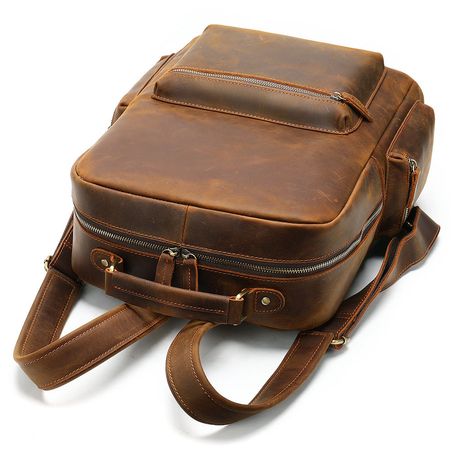 Sac à dos en cuir Crazy Horse — Édition Business — image 2