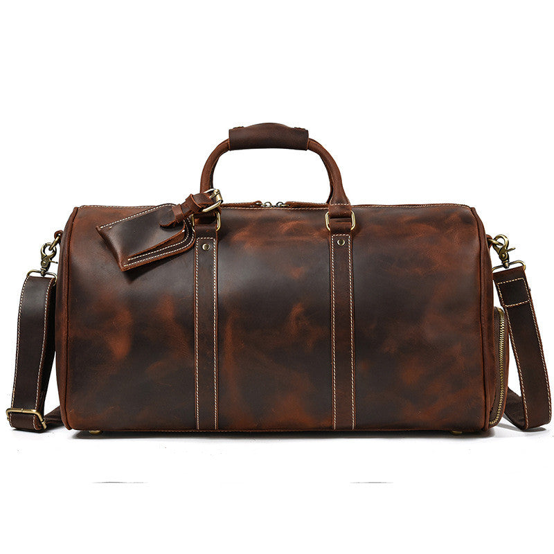 Sac de voyage en cuir Crazy Horse — Édition Nomade — image 1