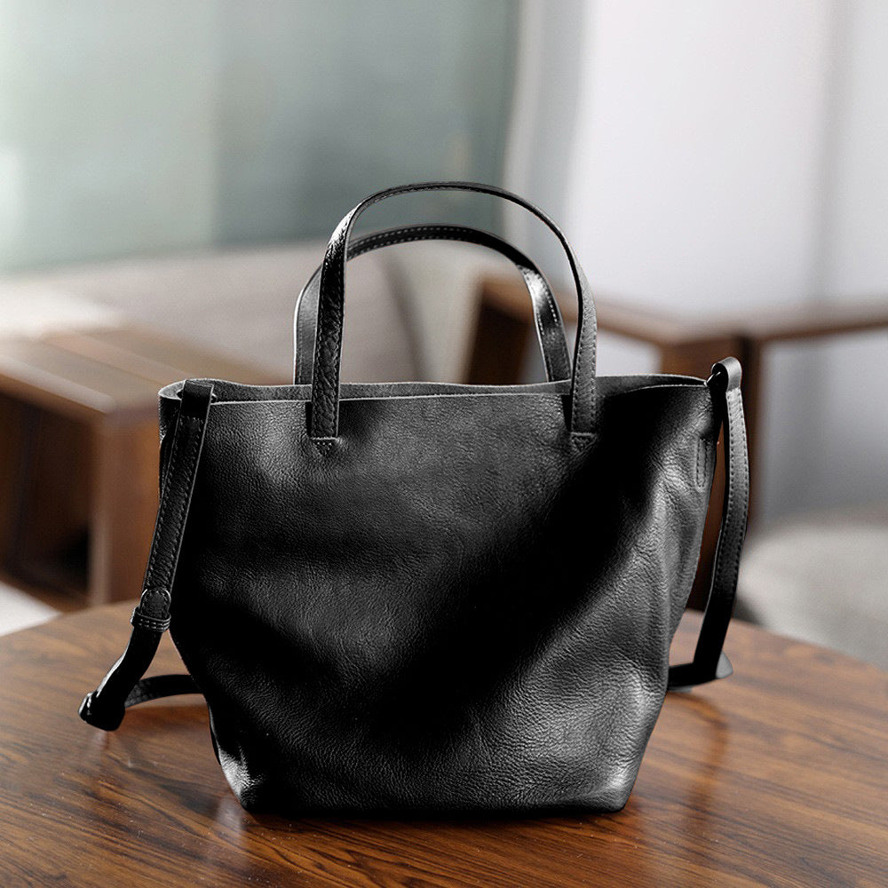 Sac bandoulière femme minimaliste en cuir — vue 7