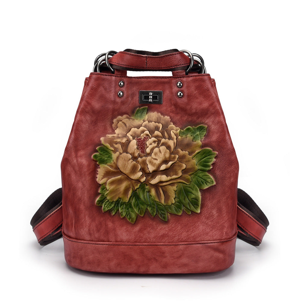 Sac à dos en cuir pleine fleur — Édition Héritage — image 5
