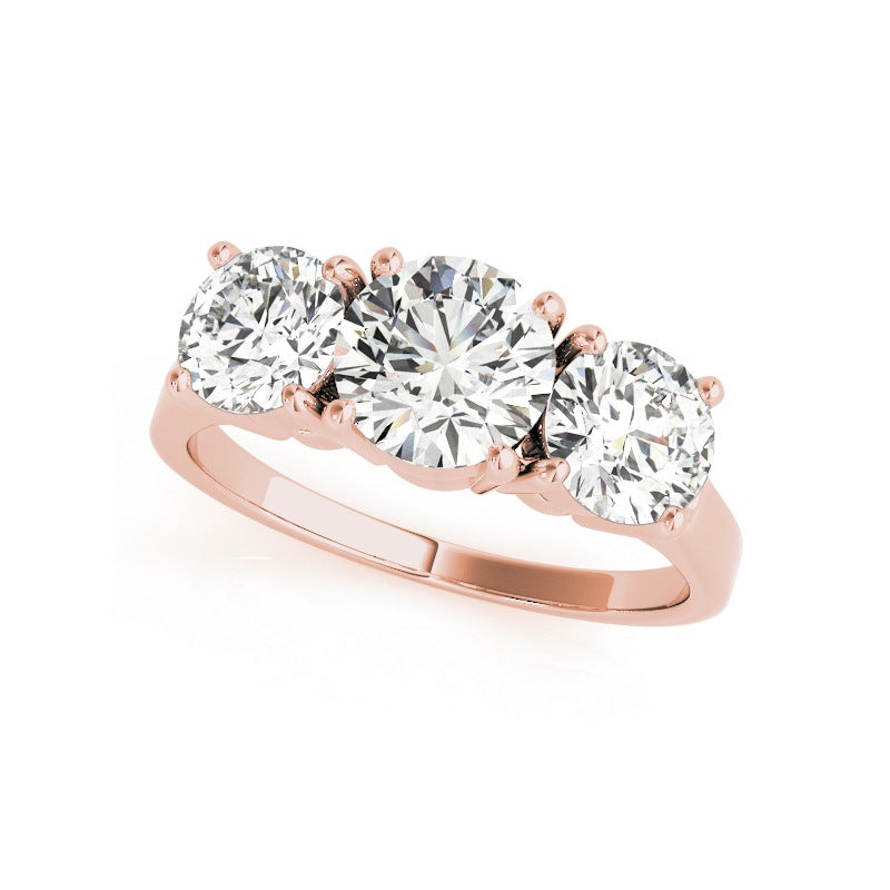 Bague solitaire en argent 925 — Zircon 1 ct — image 2