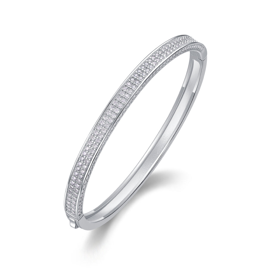 Bracelet Cosmic Trajectory en moissanite S925 — image 1
