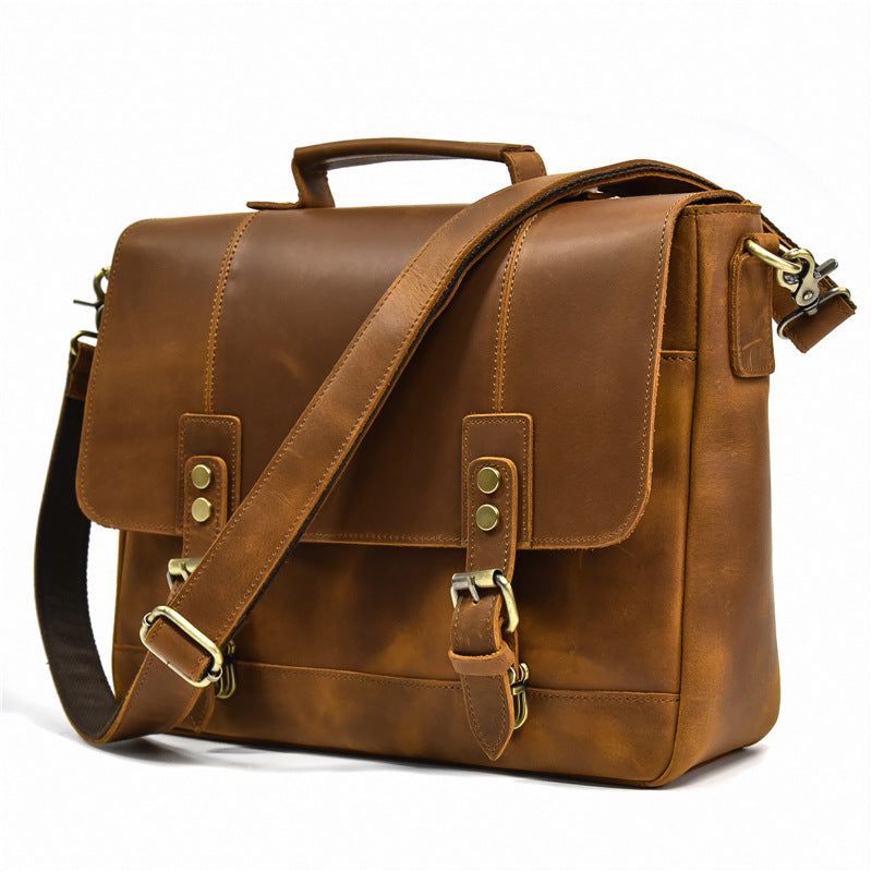 Sac cabas en cuir Crazy Horse — Édition Héritage — image 1