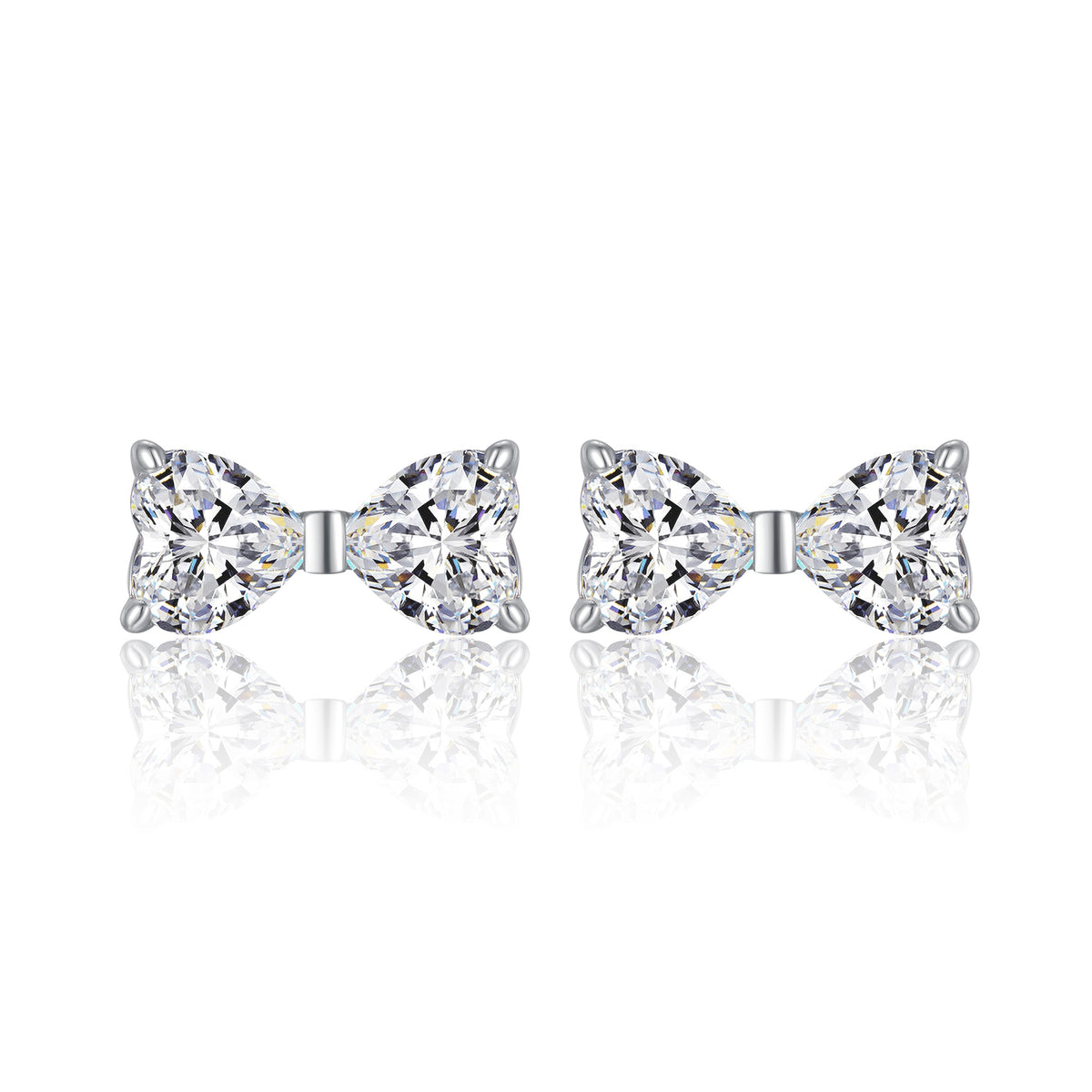 Parure cœur en moissanite S925 — Édition Signature — image 1