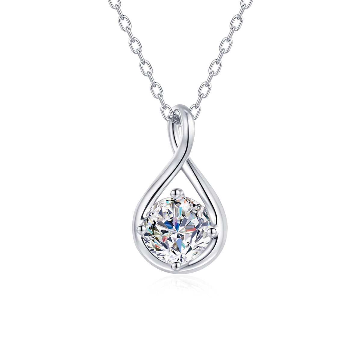 Collier Infini en moissanite S925 — Édition Signature — image 1