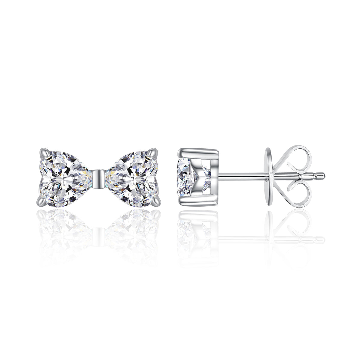 Parure cœur en moissanite S925 — Édition Signature — image 4