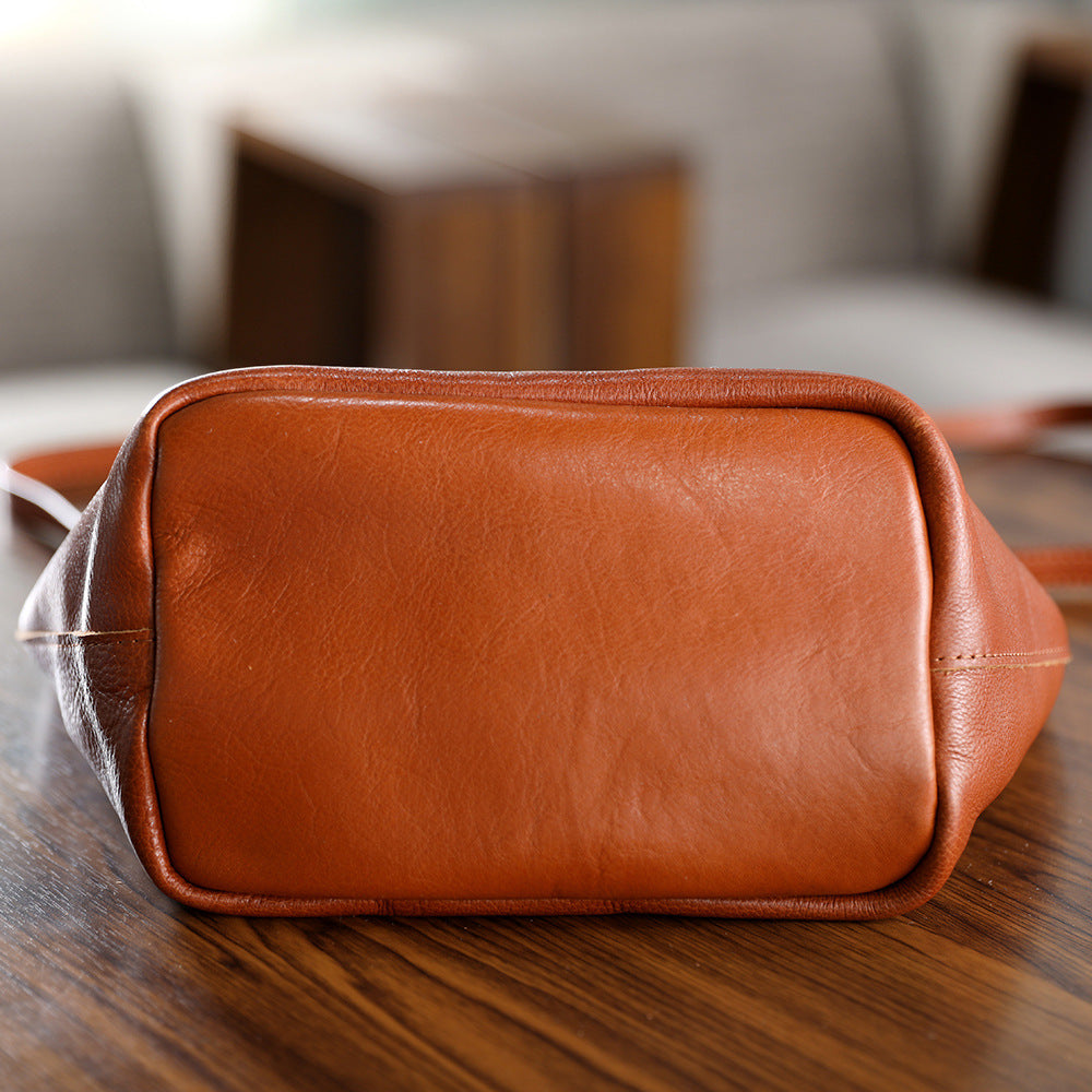 Sac bandoulière femme minimaliste en cuir — vue 6