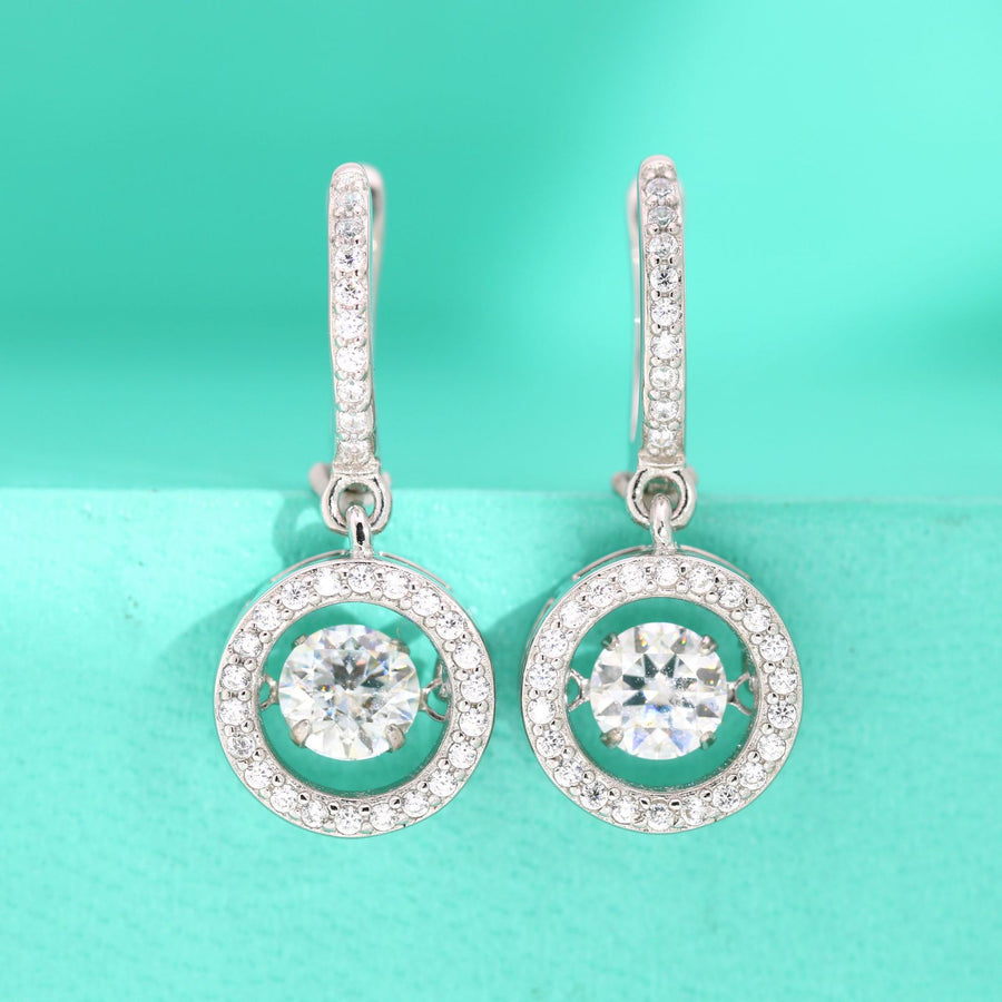 Boucles d’oreilles en moissanite S925 — Édition Éclat — image 1