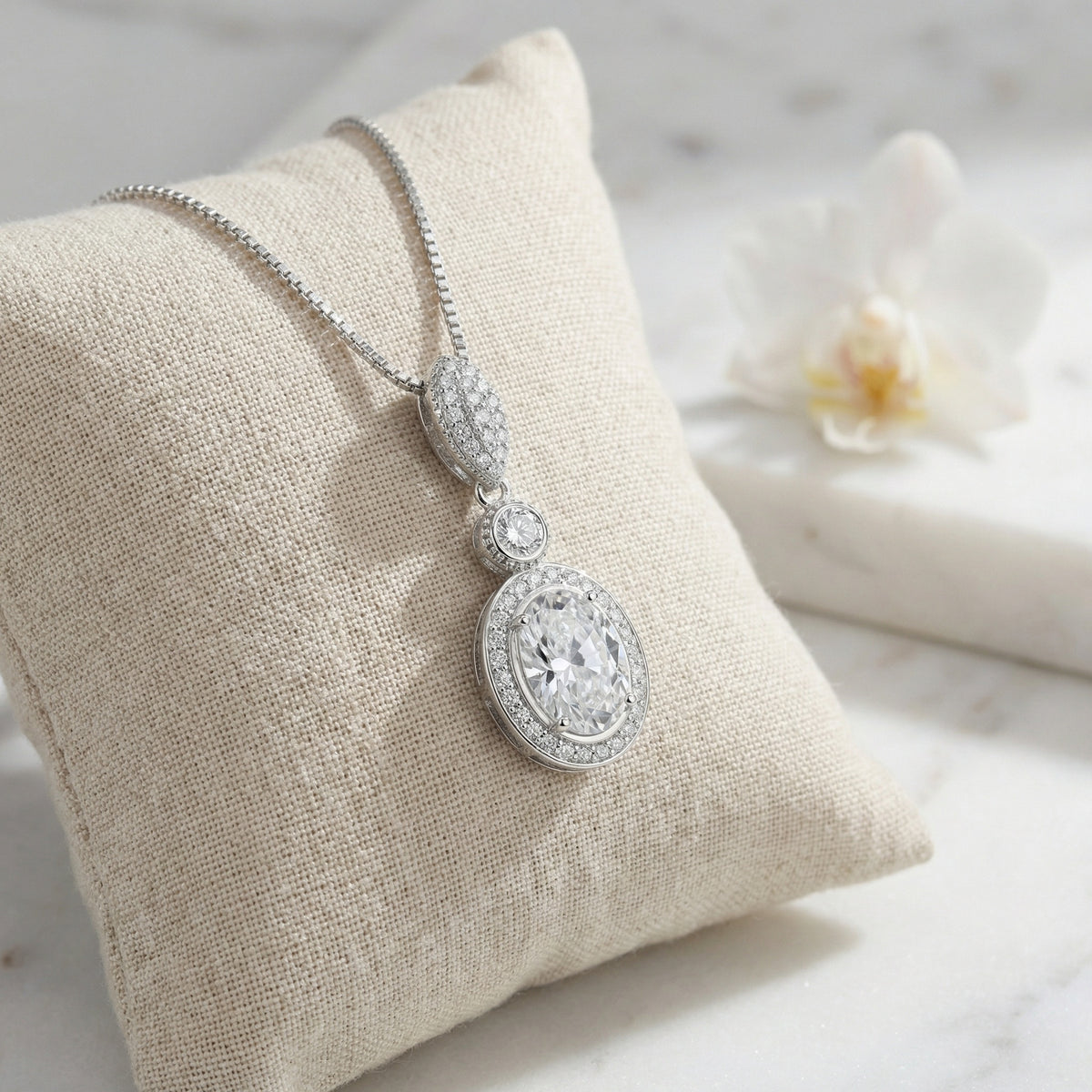 Collier triple pendentif en argent 925 — Édition Héritage — image 4