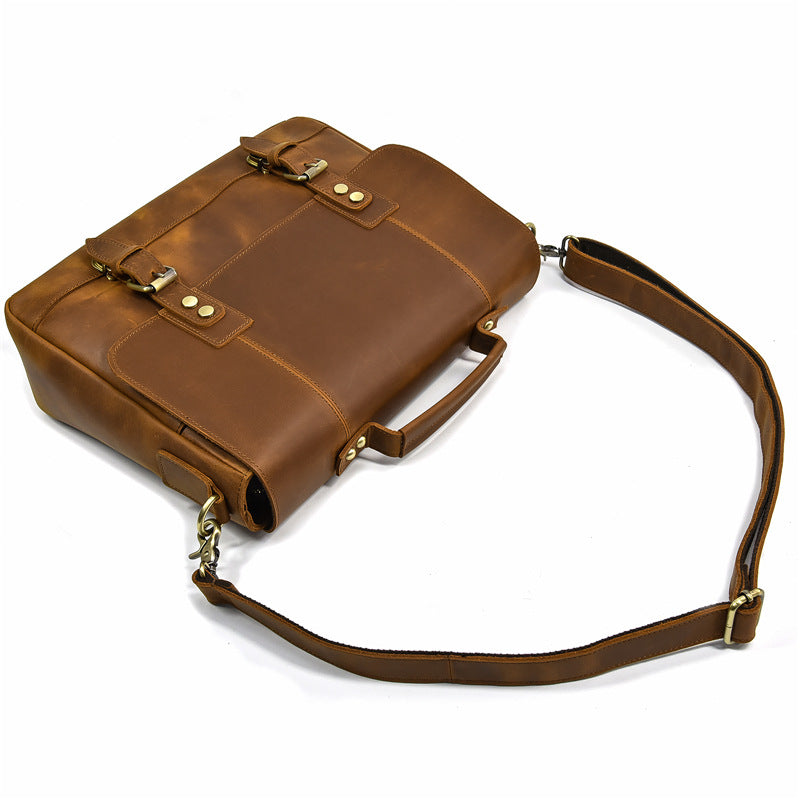 Sac cabas en cuir Crazy Horse — Édition Héritage — image 4