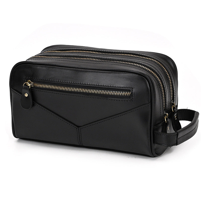Trousse de toilette en cuir Crazy Horse — Édition Voyage — image 8