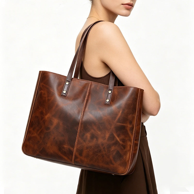 Sac bandoulière en cuir véritable — Édition Héritage — image 5