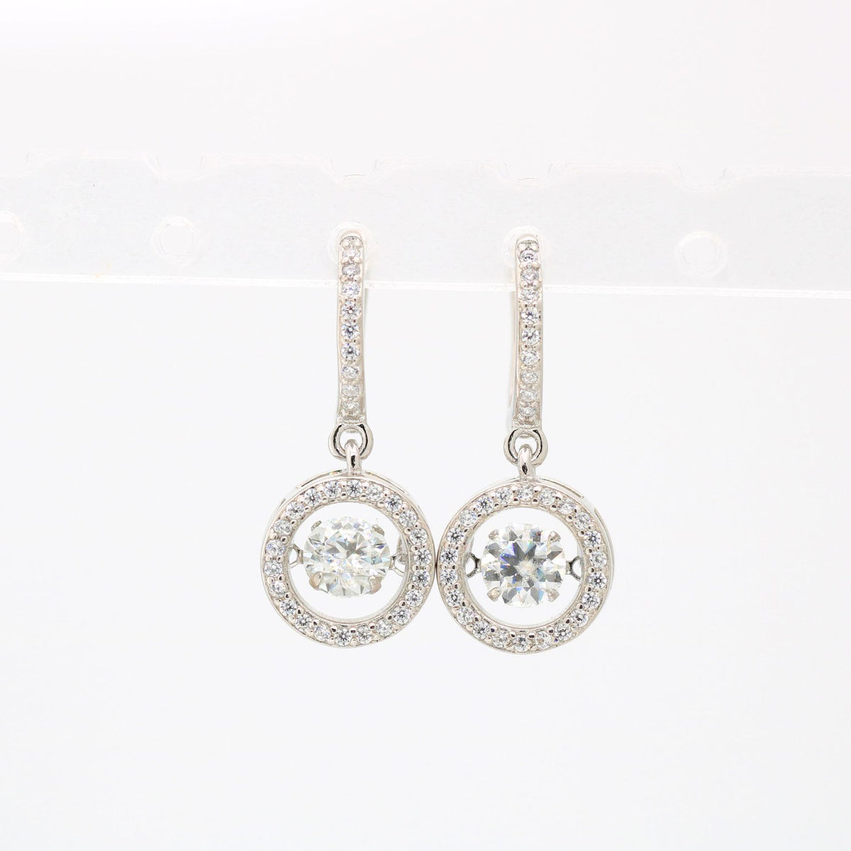 Boucles d’oreilles en moissanite S925 — Édition Éclat — image 5