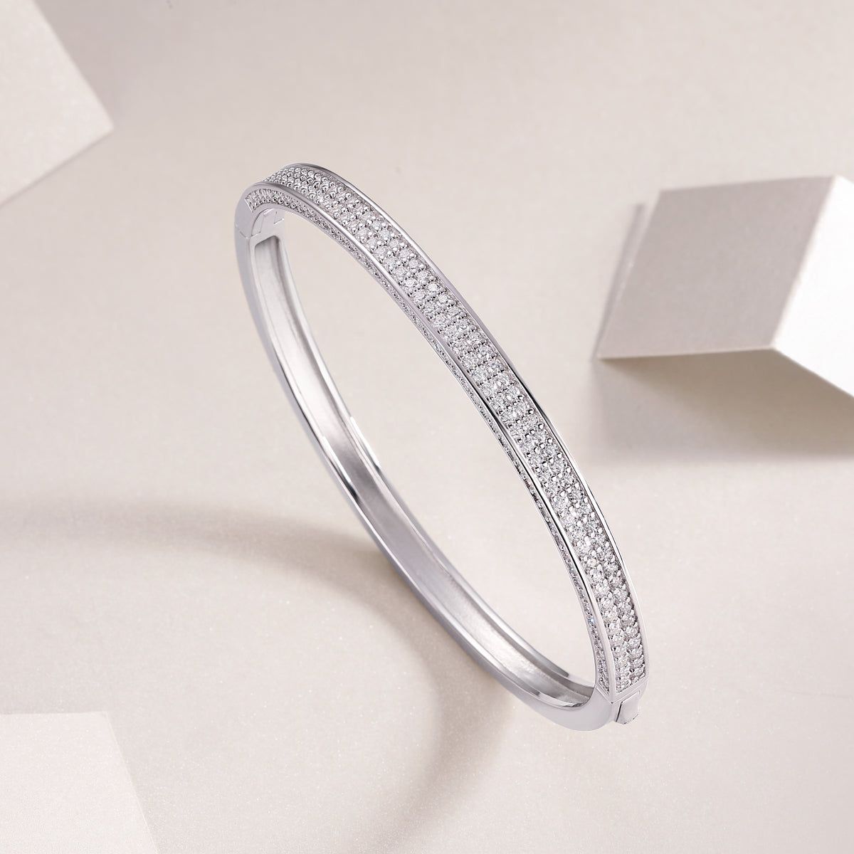 Bracelet Cosmic Trajectory en moissanite S925 — image 2
